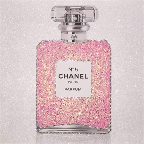 bottle chanel glitter|Chanel no 5 collection.